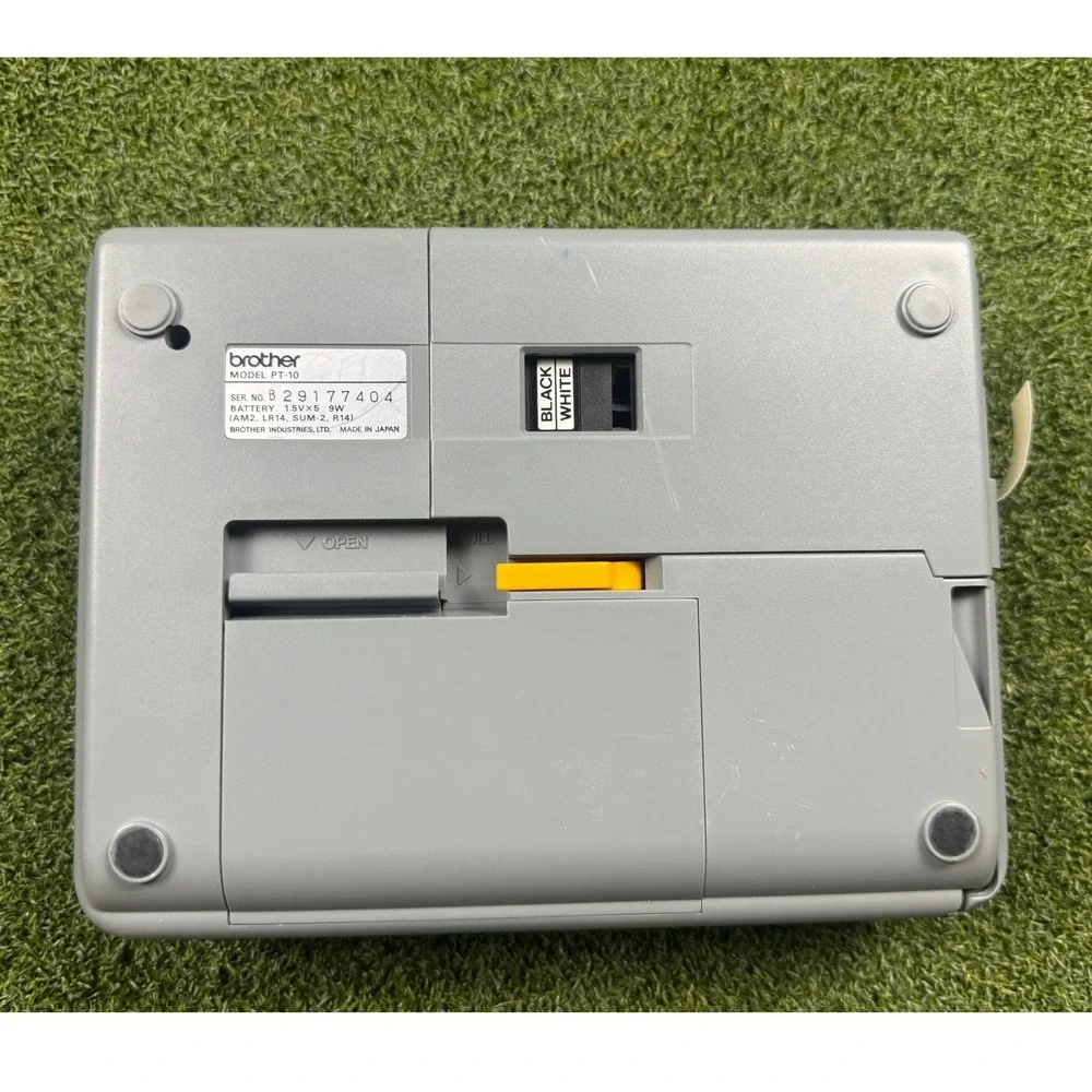 Vintage Brother P-Touch Electronic Labeling‎ System 1992 Olympic Sponsor Grey